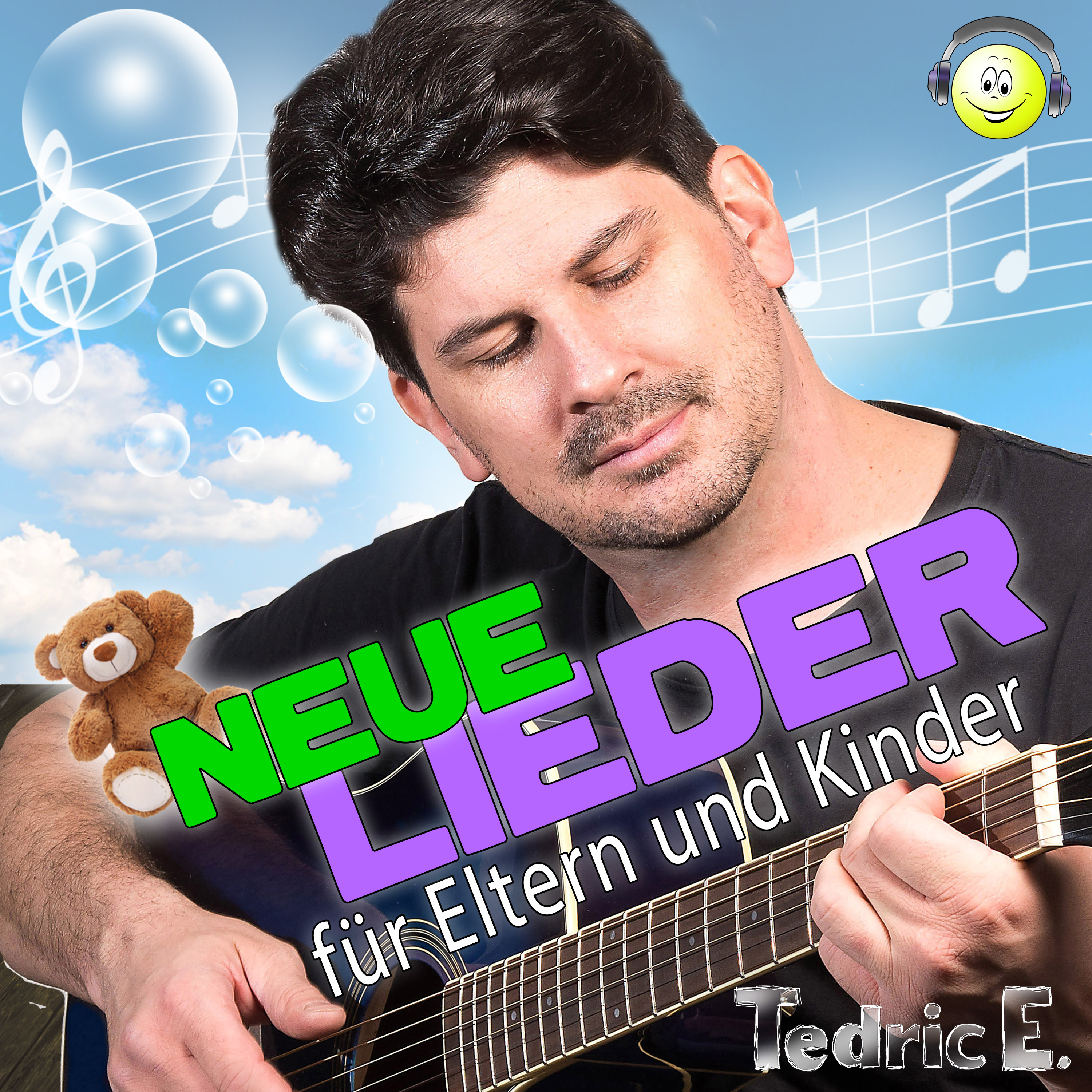 CD Cover Tedric E. - Neue Lieder für Eltern und Kinder